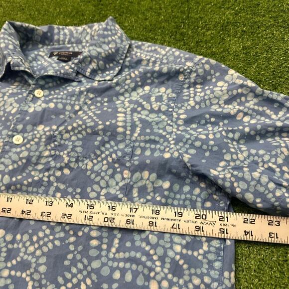 Cremieux Classics Blue Button-Up Shirt - Picture 3 of 5